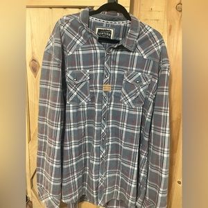Buckle BKE Vintage Long Sleeve Button Up